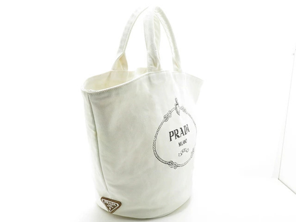 Prada Handbag Canapa Black